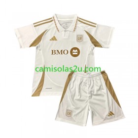 Camisolas de futebol Los Angeles FC Criança Equipamento Alternativa 2025 Manga Curta